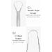 Stainless Steel Tongue Scraper for Fresh Breath and Dental Hygiene - Buy Online on GoSupps.com