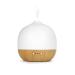 Essential Oil Diffusers Aromatherapy Ceramic Essential Oil Diffuser for Home 180ml Diffusers for Essential Oils Large Room Bamboo Base Ambient Night Lights Auto Shut-Off M3 (White)