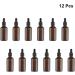 Milist 24-Piece Glass Tincture Bottles with Pipettes | Mini Drip & Spray Containers for Home & Travel - Versatile Sample Bottles - Buy Online on GoSupps.com