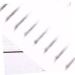 Mikinona Eyebrow Stickers 2 Pairs Makeup Stencil Waterproof Makeup Eyebrow Sticker Brow Tatoo Supplies 6d The Lazy Disposable - Buy Online on GoSupps.com