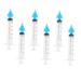 COLLBATH 6Pcs Ear Wax Syringe Precision Measuring Ear Irrigators for Home and Salon Use Lightweight Compact Design with High-Elastic for Smooth Liquid Control and Dosage Accuracy