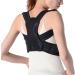 Anti-Hunchback Corrector Adult Men and Women Sitting Posture Correction Belt Shoulder Straight Back Posture Correction Belt Black XL Black XL - Buy Online on GoSupps.com