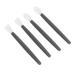 Reusable Swabs Durable Flexible 4 Pieces Silicone Makeup Brush Multipurpose Waterproof Compact for Lip Makeup