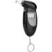 Yctze Breathalyzer Keychain LCD Alcohol Tester - Professional-Grade Accuracy, Portable Digital Detector with 5 Mouthpieces - Buy Online on GoSupps.com
