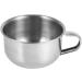 Premium Metal Bowl Soap Dish & Shaving Mug | Perfect Shaving Foam Bowl for Men - International Shipping Available - Buy Online on GoSupps.com