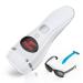 Laser Hair Removal IPL Hair Removal for Women and Men Permanent Painless at-Home Device Upgraded to 999,900 Flashes for Face Armpits Legs Arms Bikini Line Silver