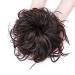Tess Hair Part Dutt Hair Tie - Affordable 45g Hair Extensions for Women - Dark Brown & Natural Black Updos - Buy Online on GoSupps.com