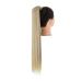 Buy JJstar 70cm Long Straight Ponytail Hairpiece - Synthetic Hair Extension Braid for Women & Girls in Light Ash Blonde | International Shipping Available - Buy Online on GoSupps.com