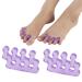 Weddhuis 4-part toe separator pedicure pedicure toe separator repeatable washable toenail divider toe separator for applying nail polish