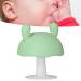 Silicone Teether Mushroom Shaped for Infants 4+ Months - Pink/Green - Buy Online on GoSupps.com