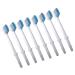 Minkissy 8st replacement brush heads Electric toothbrushes Exchange head Tips Professional water toothstick brush heads for oral showering toothbrushes electrically white dental floss