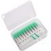 160 Pcs Silicone Interdental Brushes - Soft & Elastic Tooth-Marching Sticks for Gum Massage - Portable Green Tooth Silk - Buy Online on GoSupps.com
