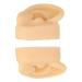 Ear Piercing Practice Model - Soft Silicone Lifelike Left Right Reusable Display for Earphones (Light Beige) - International Shipping Available - Buy Online on GoSupps.com