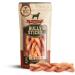Bully Bunches All Natural Braided 6 Inch Bully Sticks Odour Free Rawhide Free Chemical Free Safe Long Lasting Thick Beef Dog Chew Gnaws Fully Digestible Treat for Small and Medium Dogs 5 Pk 50 g (Pack of 1)
