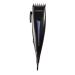 Carmen C81138 Men s Signature Mains Powered Hair Clipper with 4 Interchangeable cutting heads and Sharp Blades Midnight Blue