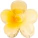 Flower Clips | Cute Hawaiian Flower Hair Clips Strong Hold Hair Clips Flower Fashionable Hair Accessories For Thick Thin Hair Women Girlsl Gradient custard - Buy Online on GoSupps.com