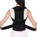 Posture Corrector for Men and Women Spine Back Support Back Brace Support Belt Pain Relief for Neck Back Shoulders Adjustable Breathable Waist Straps (Size : XXXXL) (X)
