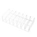 Balacoo Storage Rack Acrylic Display Stands Clear Stand Desk Transparent Cosmetic Organizer Pack Makeup Box