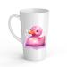 White Ceramic Kids Canard Mug - Large 483 ml Perfect for Hot Chocolate or Milk Fun and Easy to Use