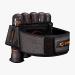 Carbon Paintball CRBN Harness Strapless 5+8 Pod Pack - Black Heather Small/Medium