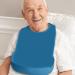Waterproof Silicone Adult Bib for Seniors - Washable Clothing Protector for Eating, Prevents Soiling of Clothes - Buy Online on GoSupps.com