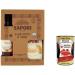  Italian Gourmet E.R. FLAVORS Cantucci and Vin Santo Pack Cantucci and Vin Santo Pack 175 g + Gourmet Italian Pulp 400 g - Buy Online on GoSupps.com