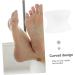 Minkissy 5 Pairs Hallux Pads | Big Separation Varus & Overlapping Pad Straighteners for Bunion Relief - International Shipping Available - Buy Online on GoSupps.com