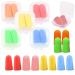 6 Pairs Ear Plugs for Sleeping Noise Cancelling Foam Macks Earplugs for Shooting Range Tapones para Oidos para Dormir Hearing Protection Soft Foam Best Earplugs to Block Snoring