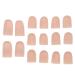 Sonew 16 pieces toe protection silicone toe caps gel breathable toe protection covers protectors support for missing ingrown toenails