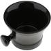 Colcolo Black Porcelain Shaving Bowl with Wrist - Luxe Lathering Experience - Buy Online on GoSupps.com
