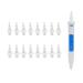 Ear Wax Removal Tool with Spiral Tips Soft Silicon Ear Cleaner Cleaning Aid (16pcs)  Soft and Flexible Replacement Tips for Adult Ear Wax Removal Ear Wax Removal Kit. Blue 6x3.31x0.39''/0.81 Ounce