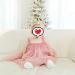 PythJooh Baby Girl Tulle Dress with Butterfly Wings Tutu Princess Dress | 9-12 Months | Dusty Pink - Buy Online on GoSupps.com