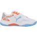 PUMA Unisex Solarcourt Rct Tennis Shoe - Size 42 EU | White Black & Light Blue | International Shipping Available - Buy Online on GoSupps.com