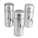 Zerodeko 1pc Heart Shaped Bowl Handle Replacement Storage Jar Cooking Enjoyment Lid to Keep Spices Fresh Practical and Beautiful Kitchen Product Duster Spice Jar Stainless Steel Salt Shaker 5X5CM Silver