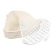 BESPORTBLE Rabbit Triangle Toilet Indoor Bunny Potty Tray Guinea Pig Potty Pet Cage Abs White 25.00X19.00X10.00CM White