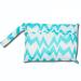 EGURS WETBAG Waterproof reusable diaper bag diaper bags blue and white stripes S 22 * 15cm S 22 * 15cm blue and white stripes