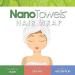 Nano Towels Hair Drying Wrap - For Fine, Delicate, Thin, Curly & Frizzy Hair | Twisty Towel for Quick Drying | Replaces Hair Dryers & Cotton Towels | Seashore Teal, One Size Fits All - Buy Online on GoSupps.com