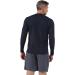 IBKUL Men's UPF 50+ Black Long Sleeve Crewneck T-Shirt - Buy Online on GoSupps.com