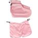FRCOLOR 2 Pairs Paraffin Wax Hand and Foot Cover Paraffin Bath Mittens and Booties for Therabath Wax Treatment Paraffin Wax Pink - Buy Online on GoSupps.com