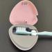 Laluerck UV Toothbrush Disinfection Case Efficient Cleaning Toothbrush Cleaner Holder Suitable for Traveling Home Office Pink - Buy Online on GoSupps.com