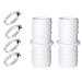 Joint de tuyau d'aspirateur de piscine - Fournitures d'entretien - Convient pour les pompes filtrantes - Adaptateur ABS