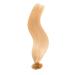 25 x 1.0g Indian Remy Hair Extensions U-Tip Keratin #60 White Blonde - 100% Real Hair 45 cm - Buy Online on GoSupps.com