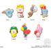 Starry Mart Bandai BT21 Cookie Charmcot Key Chain 1pc With Chewing Gum (Random Character) - Buy Online on GoSupps.com