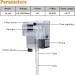 PULACO Ultra Quiet Aquarium Hang on Filter - Small Fish Tank Filter (66GPH 3W) for 2-8 Gallons - Buy Online on GoSupps.com