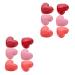 FOMIYES 16 Pcs Lipstick Case with Mirror Eye Shadow Cosmetic Containers Refillable Cream Containers Filling 4.6x3.4cmx2pcs As Shownx2pcs