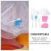 FOMIYES 1 Set Hand and Foot Care Set Spa Gel Socks Dry Skin Quick Heating Paraffin Bath Spa Wax Bath Mitt Gloves for Work Moisturizing Supplies Warmer Cotton Gloves (Foot Covers) Soothing Pink - Buy Online on GoSupps.com