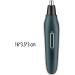 Rechargeable Nose Hair Trimmer for Men - Ear Beard & Eyebrow Hair Removal | Black - Buy Online on GoSupps.com