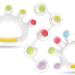 Haakaa Baby Teething Toys - Silicone Palm Teether Combo for Babies | Soothes Teething Pain & Gums | BPA-Free | 3M+ | 2pcs - Buy Online on GoSupps.com