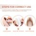 Forbidden Road 4 Pair Heel Pads - Reusable Cushion Inserts for Shoes - Self-Adhesive Shock Absorbing Heel Grips - Men and Women - Beige - Buy Online on GoSupps.com