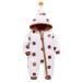 Bebone baby Clothes Newborn Outfits Boys Girls Jumpsuit Brown2 6-9 Months